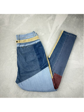 Kapital Men's Size 2 Patchwork High Rise Jeans Made in Japan